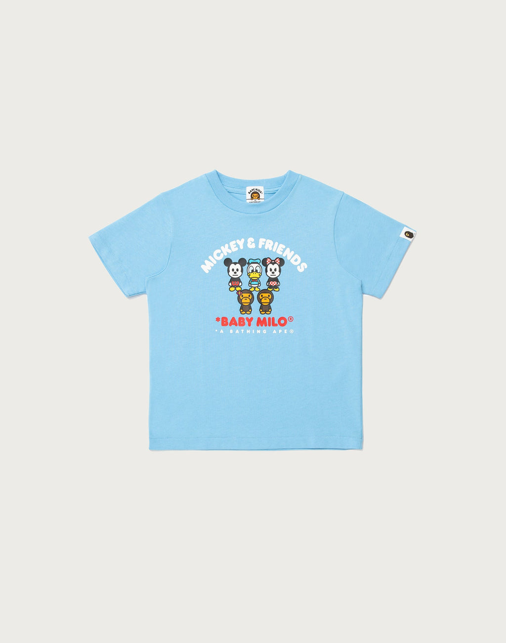 BAPE X DISNEY MICKEY & FRIENDS BABY MILO TEE KIDS