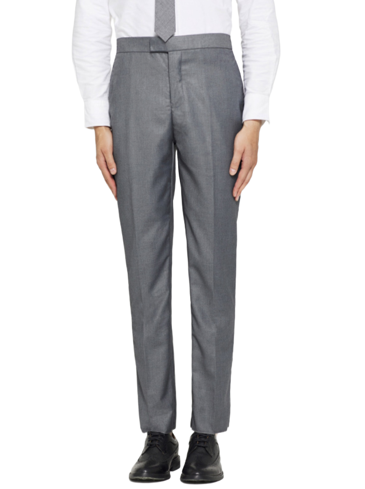 Thom Browne Style Single-Side Side-Stripe suit pants
