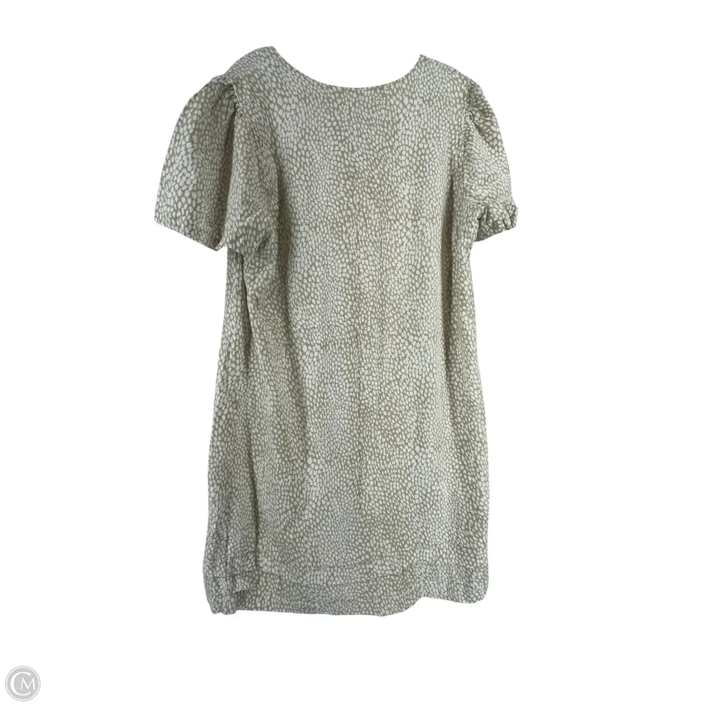 Dress Casual Midi By Nicole Miller In Tan, Size: Xl