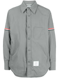 Thom Browne RWB armband piqué shirt jacket