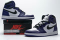Air Jordan 1 Retro High Court Purple White Reps Sneaker 555088-500