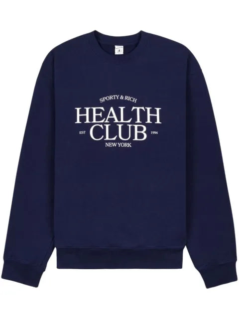 Sporty & Rich slogan-print sweatshirt