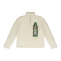 IVORY PUFFED RUGBY BUTTON-DOWN SHIRT