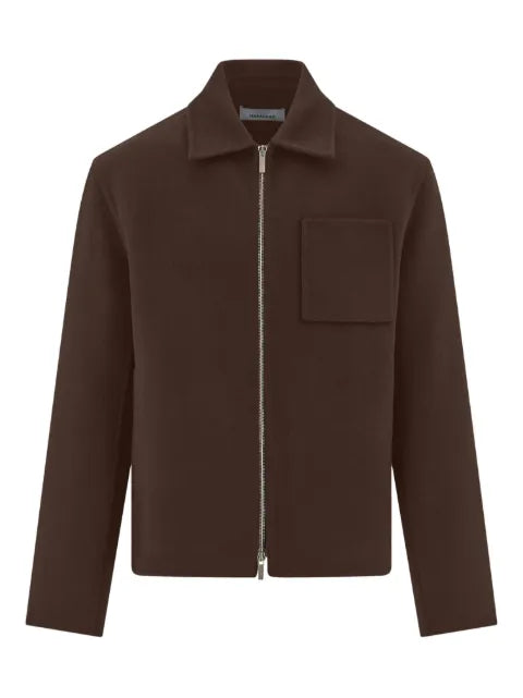 Ferragamo patch-pocket zip jacket