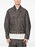 Joe Chia zip-pocket denim jacket