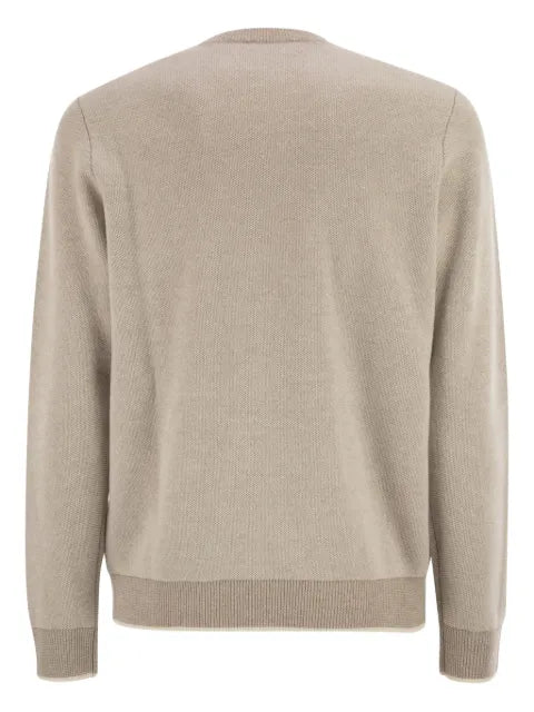 Peserico crew-neck ribbed sweater