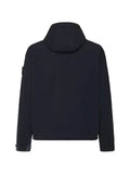Stone Island 4100052 light compact touch poly-tc hooded jacket