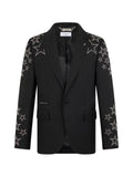Philipp Plein studs star-detail blazer