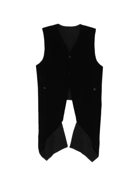 Homme Plissé Issey Miyake Tuxedo Pleats vest jacket