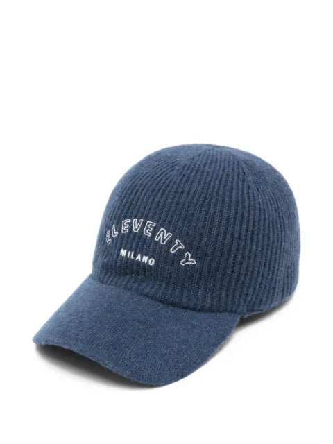 Eleventy Ribbed embroidered baseball cap