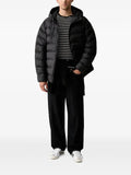adidas logo-print padded jacket
