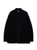 Yohji Yamamoto button-up patch-pocket jacket
