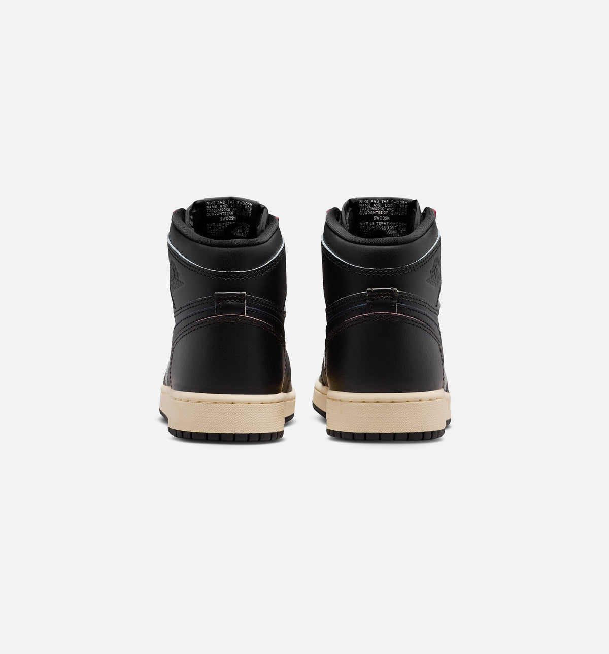 Air Jordan 1 Retro High OG Big Kids' Lifestyle Shoes - Black/Muslin