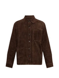 Arma Dino suede shirt jacket