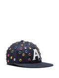 Anti Social Social Club crystal-embellished baseball cap