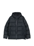 Rains quilted hooded jacket