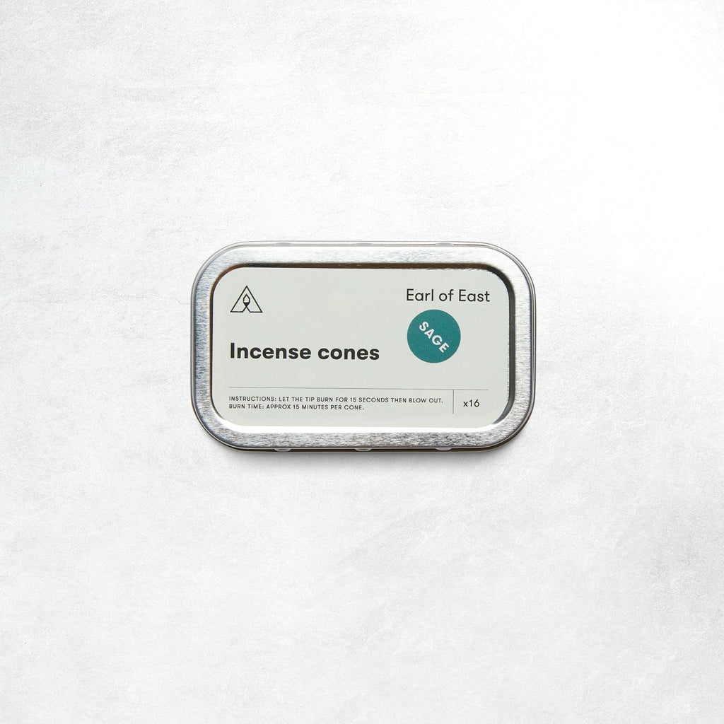 Earl of East Incense Cones: Sage