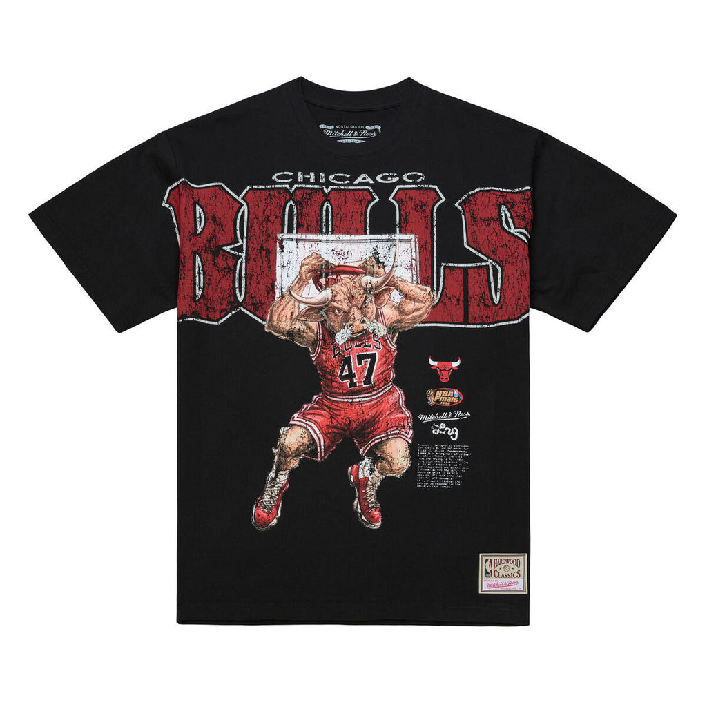 M&N NBA Chicago Bulls X LRG Wild Art Tee