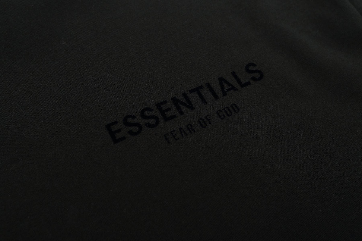 ESSENTIALS Flocked Logo Graphic T-Shirt