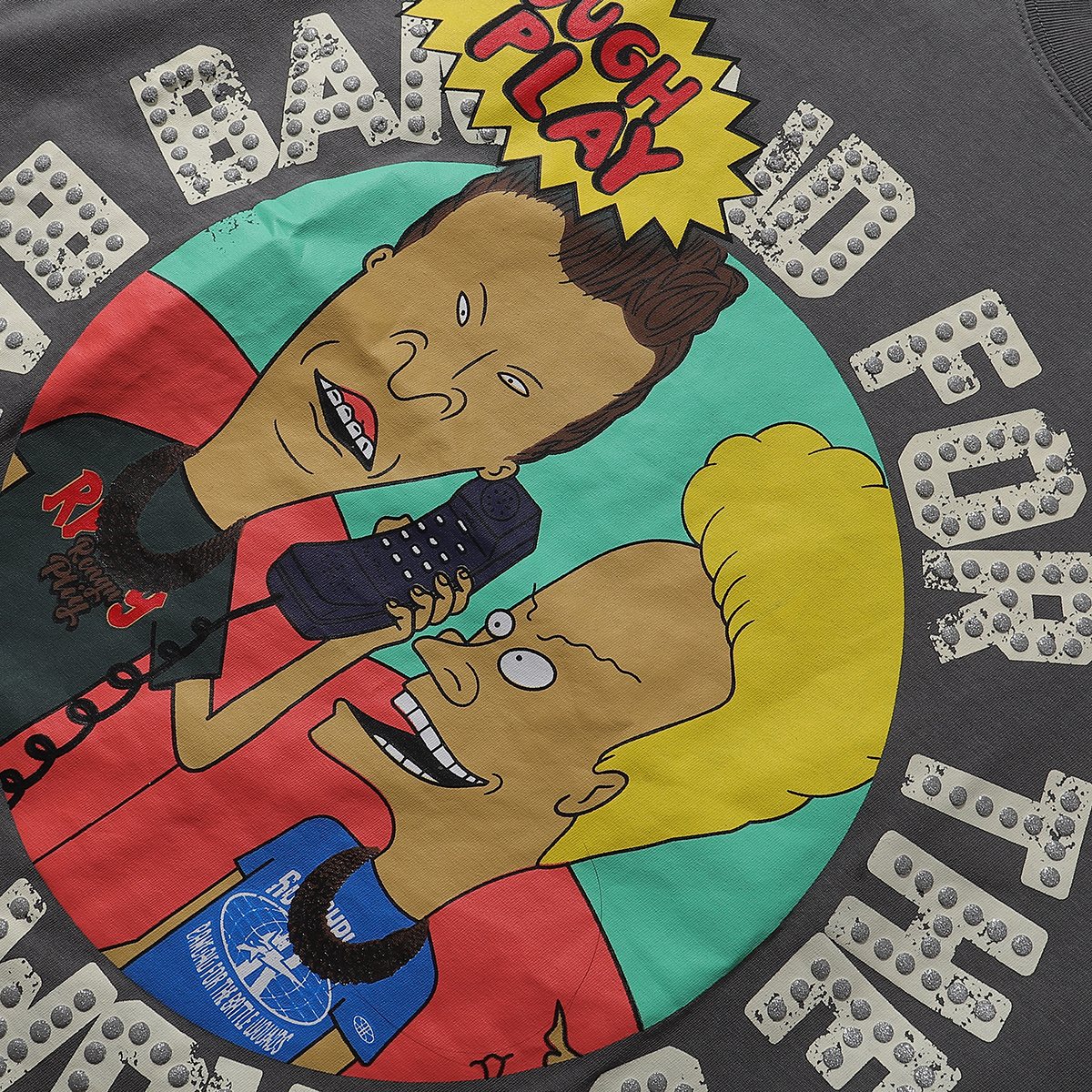 Rough Play Beavis and Butthead Van Graphic T-Shirt