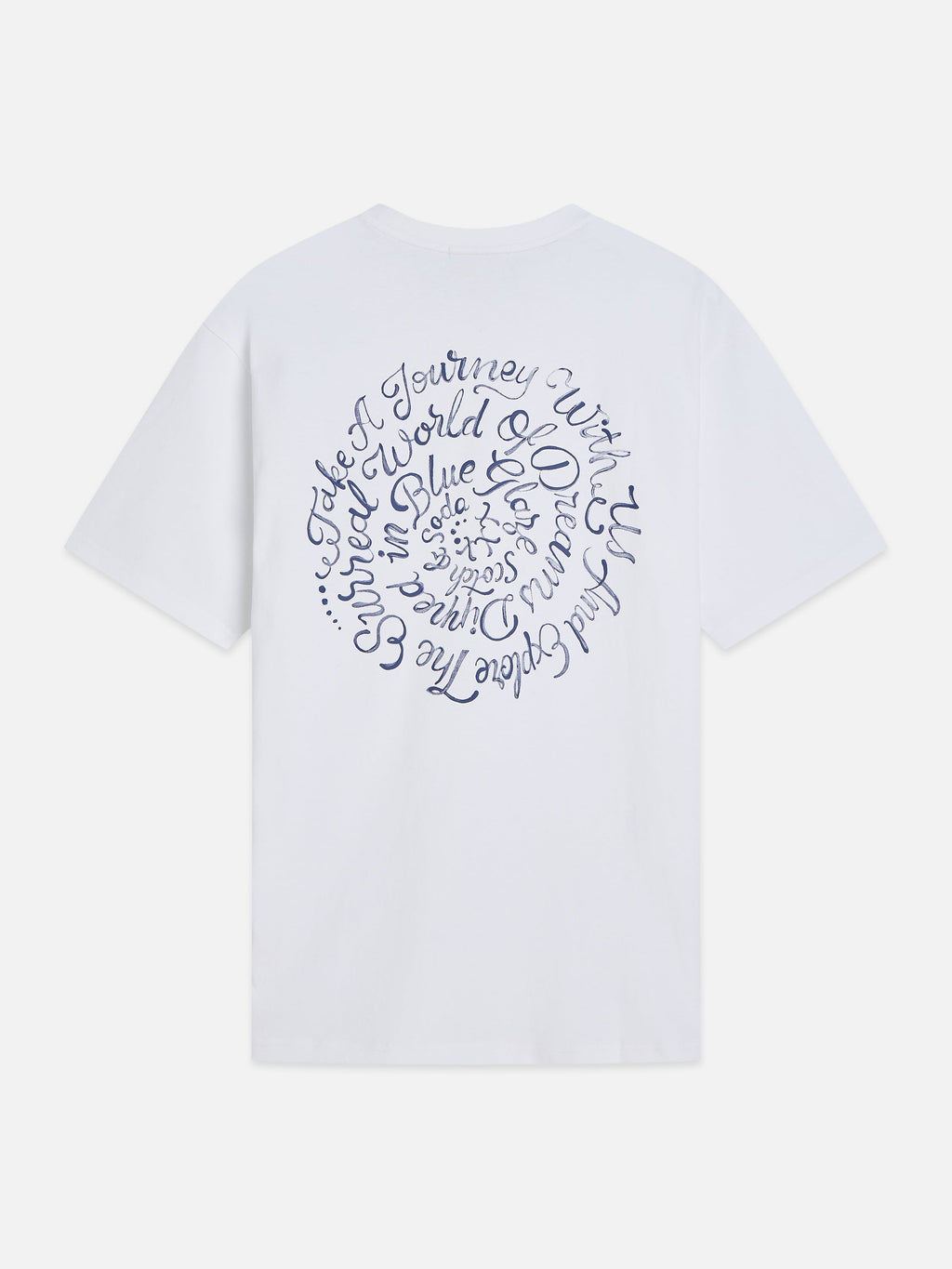S&S Delfts Blauw Front and Back Artwork Relaxed-Fit Tee