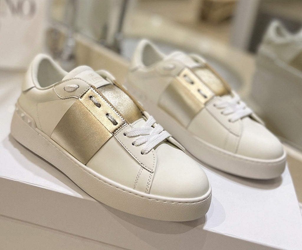 Valentino Studded Low-Top Sneakers